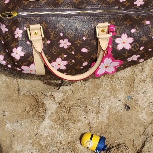 Louis Vuitton Takashi Murakami Cherry Blossom 45 Keepall 🌸🍒 - Picture 1 of 7